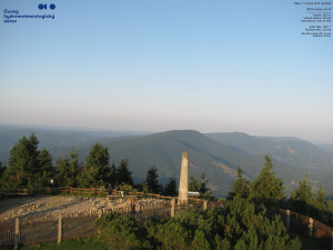 Lysá hora - Pohled na jihozápad, Smrk - 15.8.2025 v 06:45