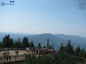 Lysá hora - Pohled na jihozápad, Smrk - 15.8.2025 v 12:45