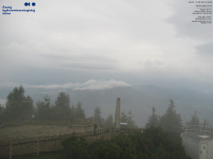 Lysá hora - Pohled na jihozápad, Smrk - 13.9.2025 v 07:45