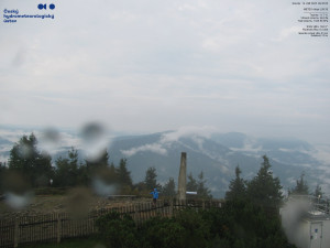 Lysá hora - Pohled na jihozápad, Smrk - 13.9.2025 v 09:45