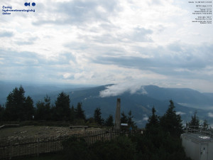 Lysá hora - Pohled na jihozápad, Smrk - 13.9.2025 v 14:15