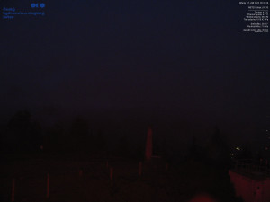 Lysá hora - Pohled na jihozápad, Smrk - 17.9.2025 v 05:45