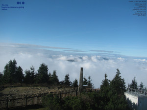 Lysá hora - Pohled na jihozápad, Smrk - 13.10.2025 v 09:45