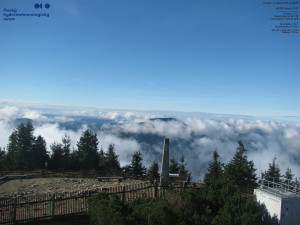 Lysá hora - Pohled na jihozápad, Smrk - 13.10.2025 v 10:45