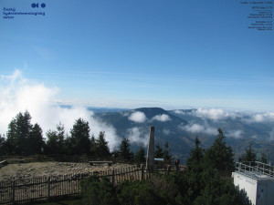 Lysá hora - Pohled na jihozápad, Smrk - 13.10.2025 v 11:45