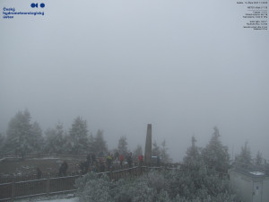 Lysá hora - Pohled na jihozápad, Smrk - 19.10.2025 v 11:45