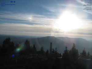 Lysá hora - Pohled na jihozápad, Smrk - 19.10.2025 v 16:45