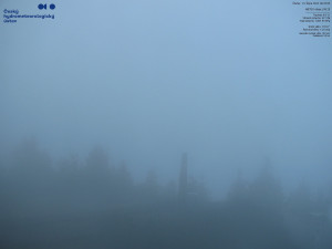 Lysá hora - Pohled na jihozápad, Smrk - 23.10.2025 v 08:30