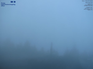 Lysá hora - Pohled na jihozápad, Smrk - 23.10.2025 v 08:45
