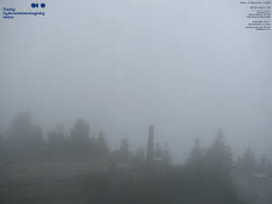 Lysá hora - Pohled na jihozápad, Smrk - 23.10.2025 v 12:45