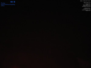 Lysá hora - Pohled na jihozápad, Smrk - 29.10.2025 v 02:45