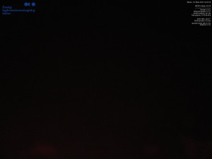 Lysá hora - Pohled na jihozápad, Smrk - 29.10.2025 v 03:30 Lysá hora - Pohled na jihozápad, Smrk - 29.10.2025 v 03:30