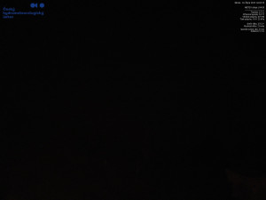 Lysá hora - Pohled na jihozápad, Smrk - 29.10.2025 v 04:15 Lysá hora - Pohled na jihozápad, Smrk - 29.10.2025 v 04:15