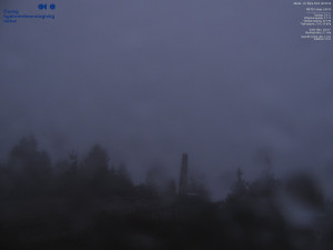 Lysá hora - Pohled na jihozápad, Smrk - 29.10.2025 v 06:15 Lysá hora - Pohled na jihozápad, Smrk - 29.10.2025 v 06:15