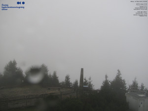 Lysá hora - Pohled na jihozápad, Smrk - 29.10.2025 v 07:15 Lysá hora - Pohled na jihozápad, Smrk - 29.10.2025 v 07:15