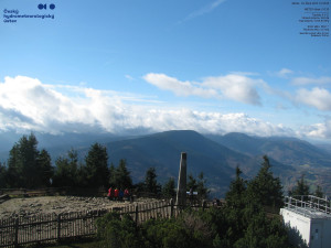 Lysá hora - Pohled na jihozápad, Smrk - 29.10.2025 v 10:45 Lysá hora - Pohled na jihozápad, Smrk - 29.10.2025 v 10:45