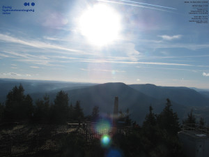 Lysá hora - Pohled na jihozápad, Smrk - 29.10.2025 v 14:45 Lysá hora - Pohled na jihozápad, Smrk - 29.10.2025 v 14:45