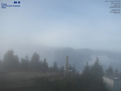 Pohled na jihozápad, Smrk