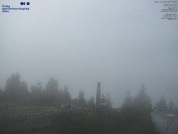 Pohled na jihozápad, Smrk