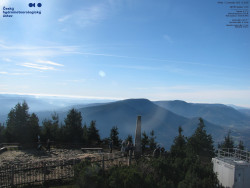 Pohled na jihozápad, Smrk