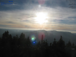 Pohled na jihozápad, Smrk