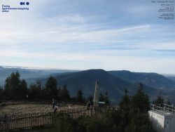 Pohled na jihozápad, Smrk