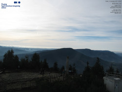 Pohled na jihozápad, Smrk