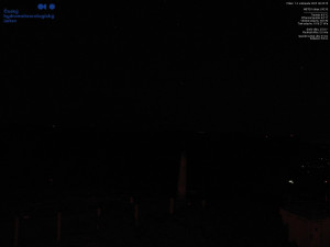 Lysá hora - Pohled na jihozápad, Smrk - 14.11.2025 v 00:45