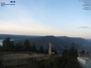 Lysá hora - Pohled na jihozápad, Smrk - 14.11.2025 v 07:30