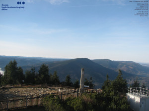 Lysá hora - Pohled na jihozápad, Smrk - 14.11.2025 v 08:45