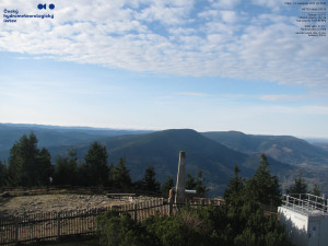 Lysá hora - Pohled na jihozápad, Smrk - 14.11.2025 v 09:45