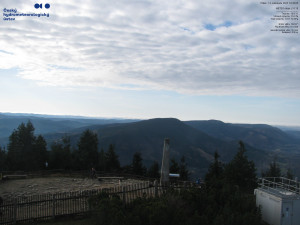 Lysá hora - Pohled na jihozápad, Smrk - 14.11.2025 v 10:45