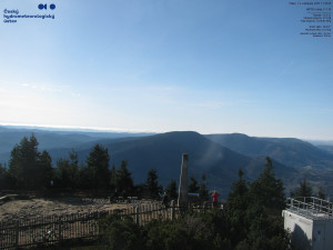 Lysá hora - Pohled na jihozápad, Smrk - 14.11.2025 v 11:45