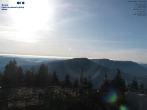 Lysá hora - Pohled na jihozápad, Smrk - 14.11.2025 v 13:45