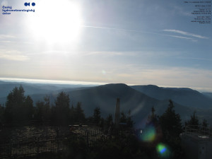 Lysá hora - Pohled na jihozápad, Smrk - 14.11.2025 v 14:00