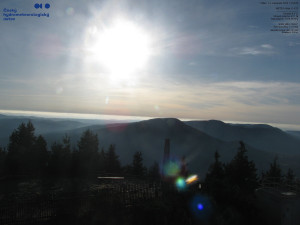 Lysá hora - Pohled na jihozápad, Smrk - 14.11.2025 v 14:30