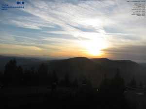 Lysá hora - Pohled na jihozápad, Smrk - 14.11.2025 v 15:45