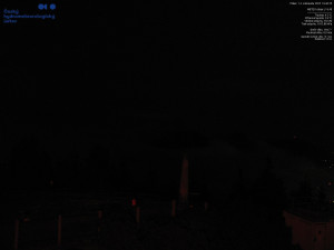 Lysá hora - Pohled na jihozápad, Smrk - 14.11.2025 v 19:45