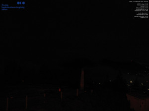 Lysá hora - Pohled na jihozápad, Smrk - 14.11.2025 v 20:45