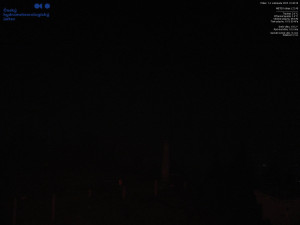 Lysá hora - Pohled na jihozápad, Smrk - 14.11.2025 v 22:45