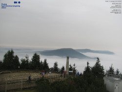 Pohled na jihozápad, Smrk