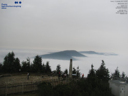 Pohled na jihozápad, Smrk