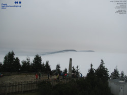 Pohled na jihozápad, Smrk