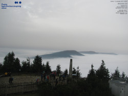 Pohled na jihozápad, Smrk