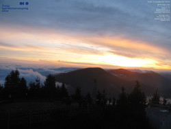 Pohled na jihozápad, Smrk