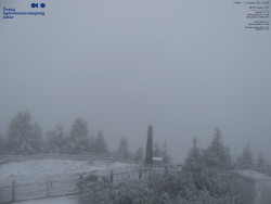 Pohled na jihozápad, Smrk