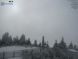 Pohled na jihozápad, Smrk