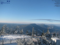 Pohled na jihozápad, Smrk