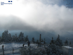 Pohled na jihozápad, Smrk