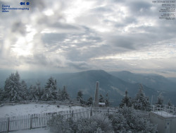 Pohled na jihozápad, Smrk